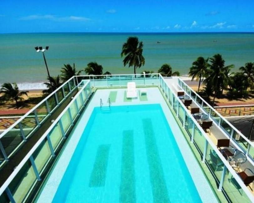 Apto Inteiro Cabo Branco Pe Na Areia João Pessoa Eksteriør billede